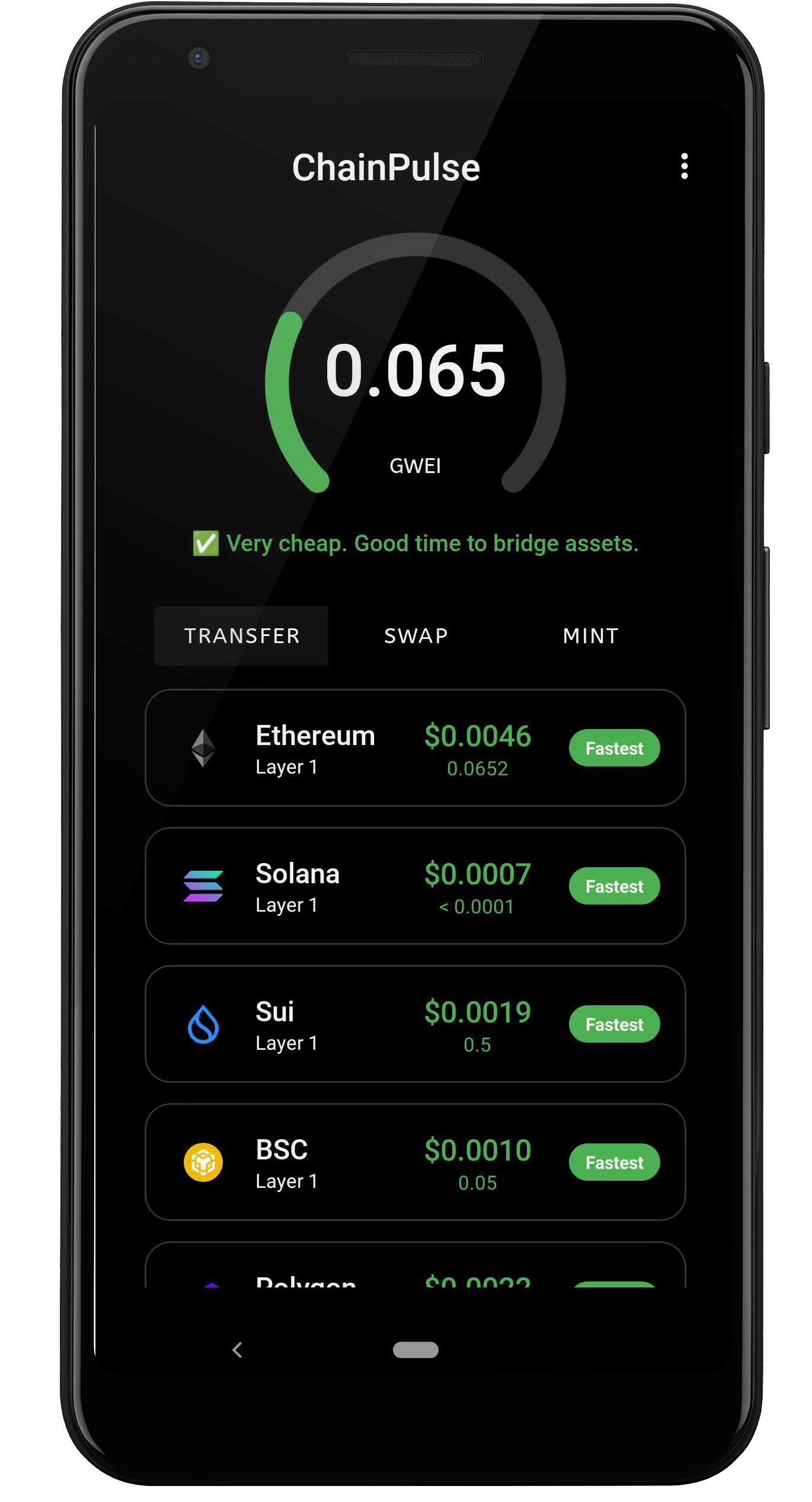 ChainPulse Dark Interface